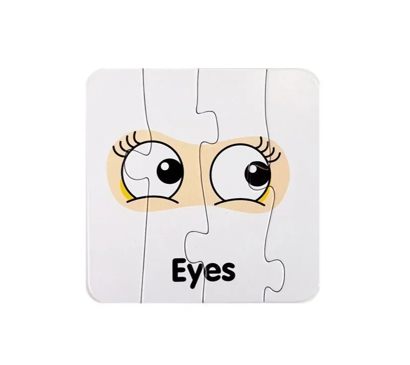 edukativne puzzle - djelovi tijela na engleskom - slika 4