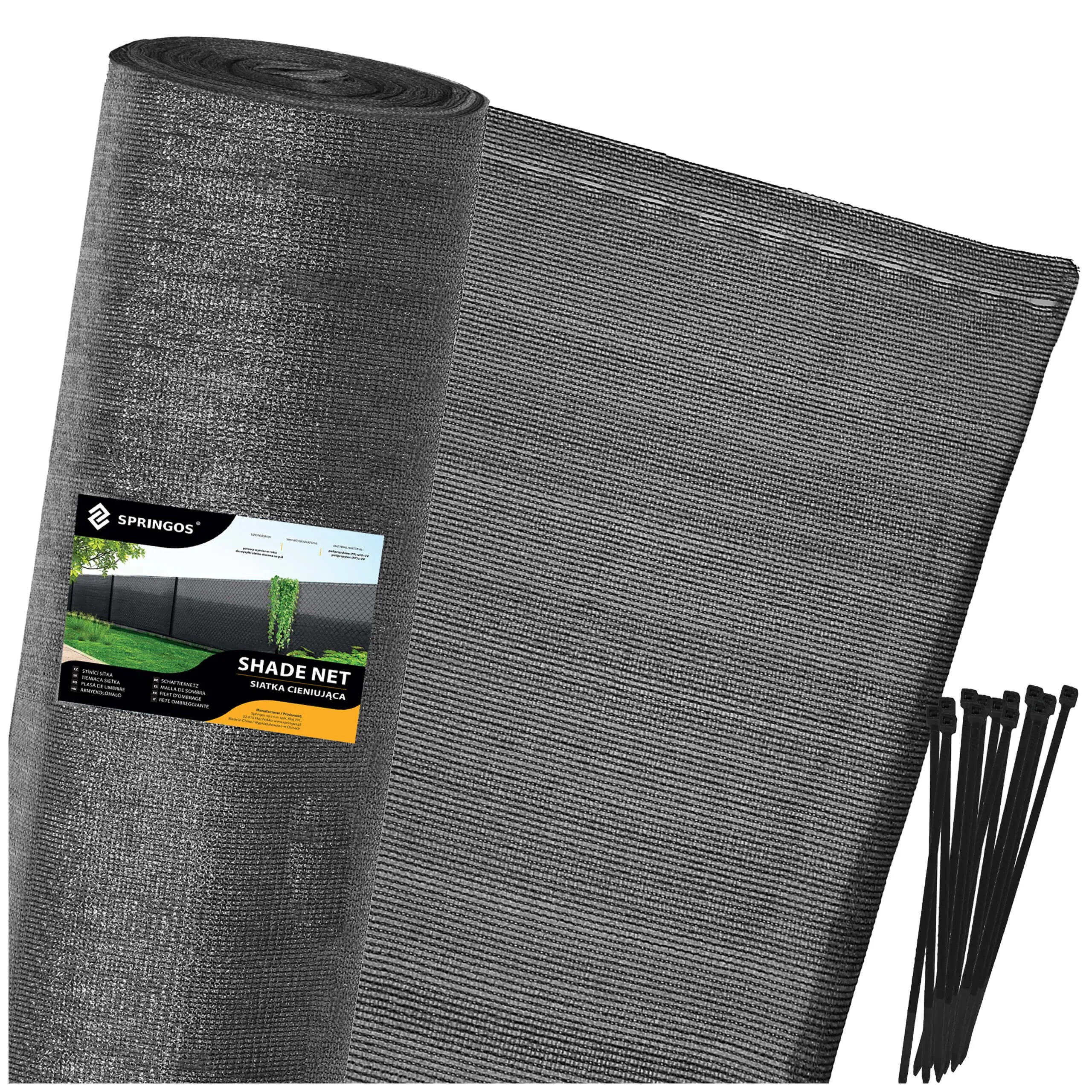 mrežasta sjena sn0066 – svijetlo antracit 140 gsm 1,2 × 25 m (100 traka) - slika 3