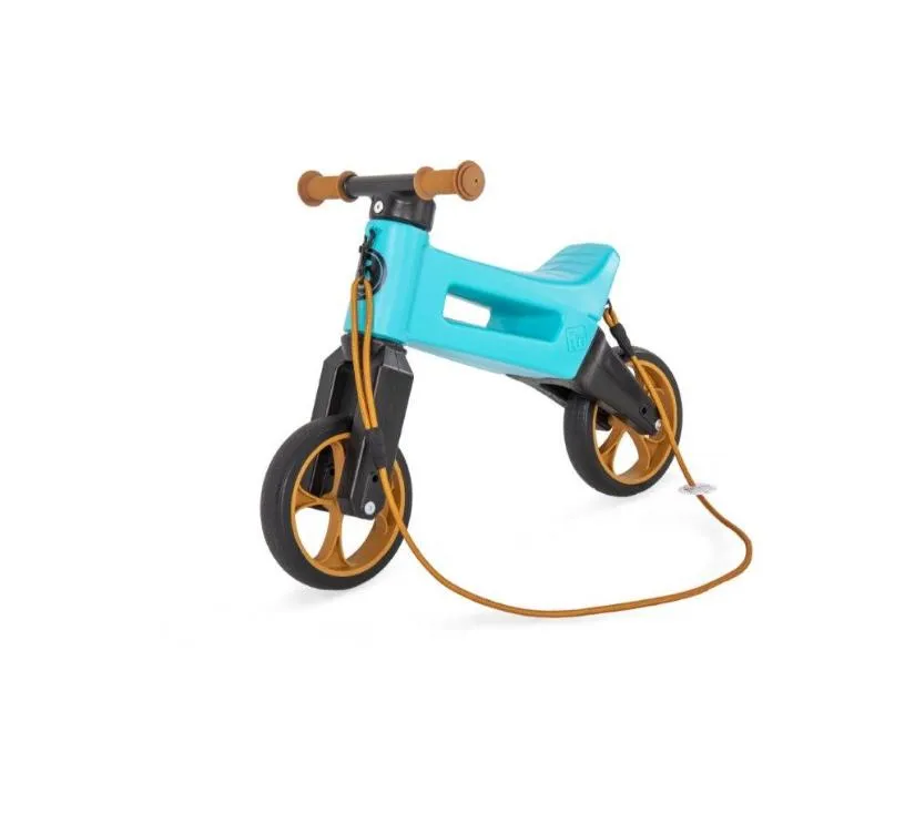 funny wheels tricikl super sport 2u1 tirkizni - slika 7
