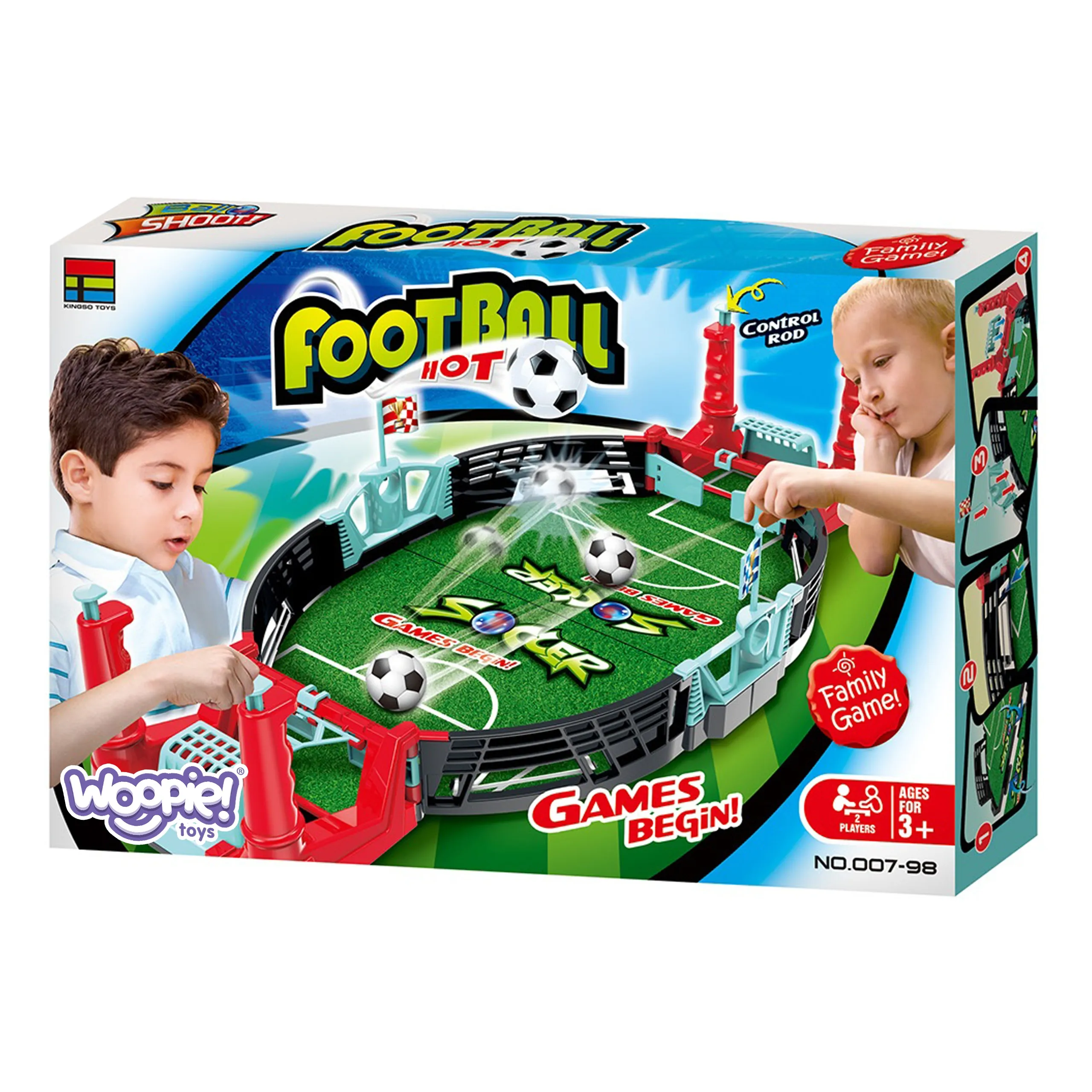 woopie mini stolni nogomet 3+ - slika 3