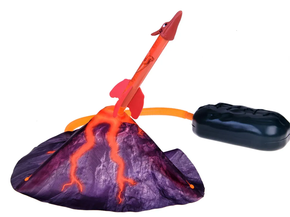 set za bacanje dinosaura u obliku vulkana - slika 5