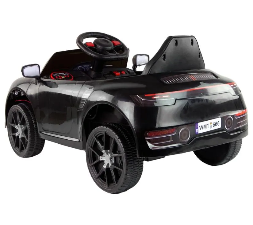 automobil na akumulator wmt-666 crni - slika 4