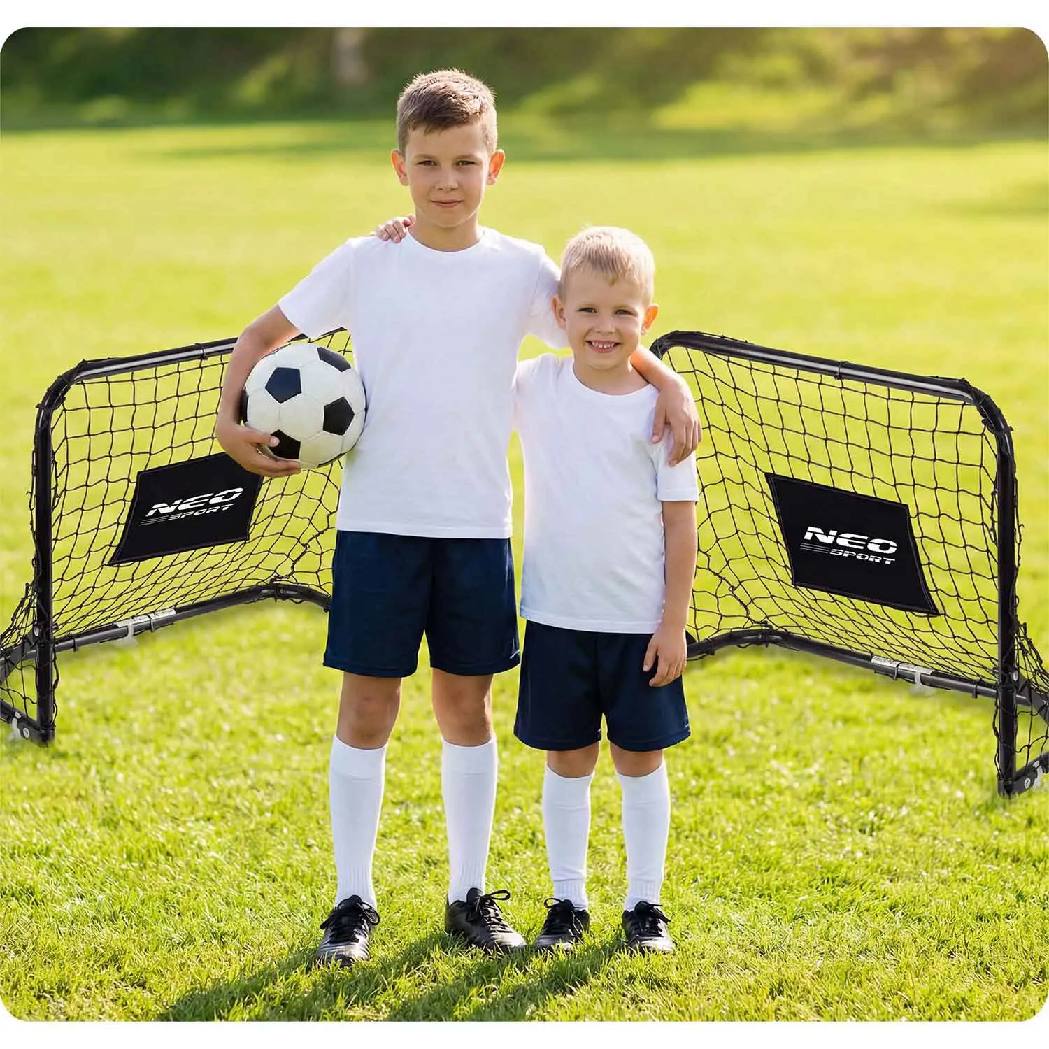nogometni gol - set od 2 - 60 x 45 x 25 cm ns-486 - slika 5