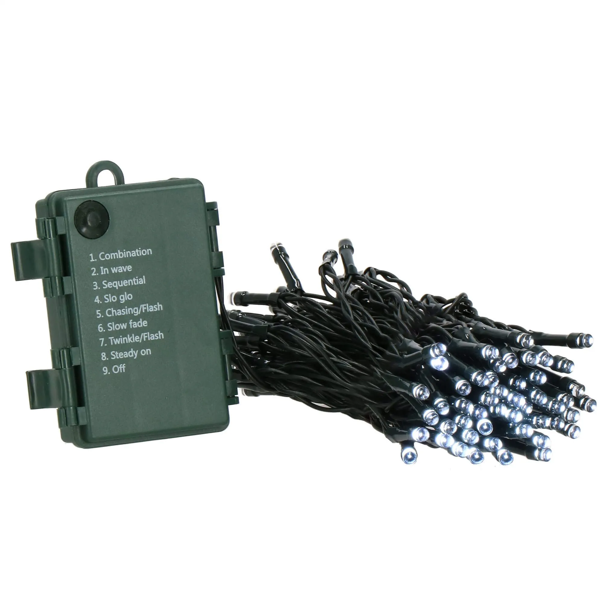 led lampice na baterije, 50 led dioda - slika 4