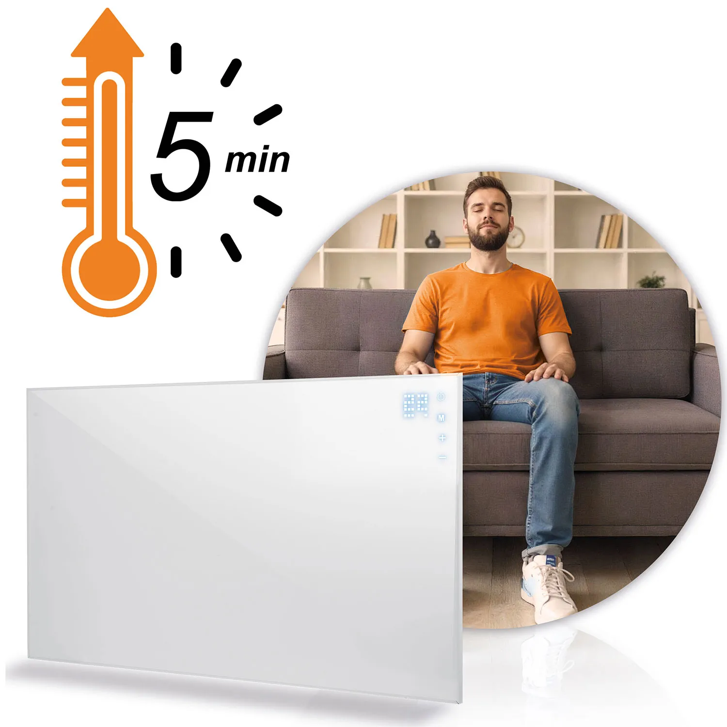 infracrveni grijač snage 960 w s wifi upravljanjem putem aplikacije - slika 6