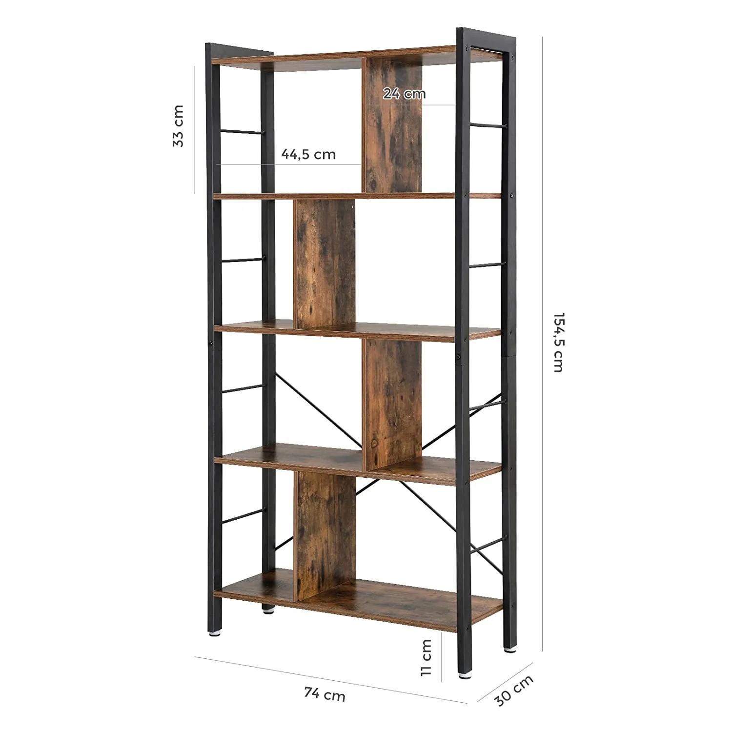 polica za knjige – model lbc12bx - slika 4