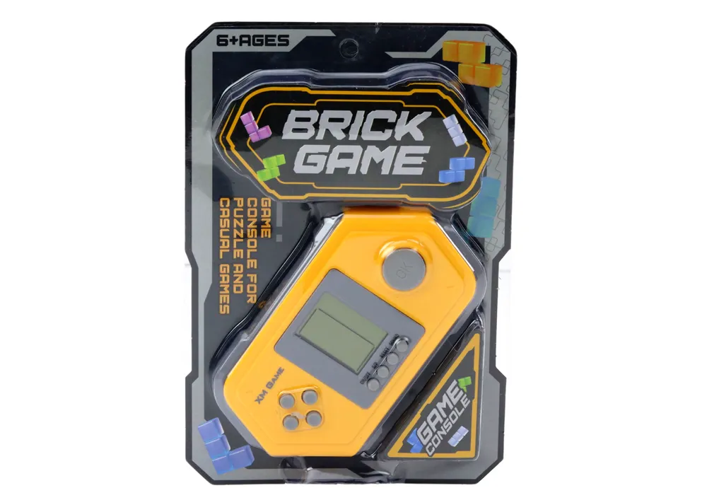 konzola s tetris igrom sivo-žuta - slika 4