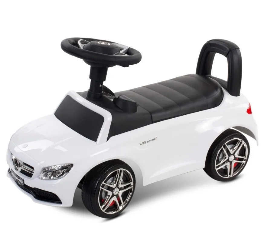 dječja guralica mercedes amg c63 coupe bijela - slika 3