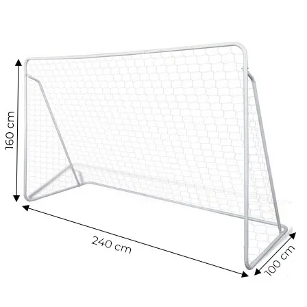 ecotoys nogometni gol 240x160cm - slika 8