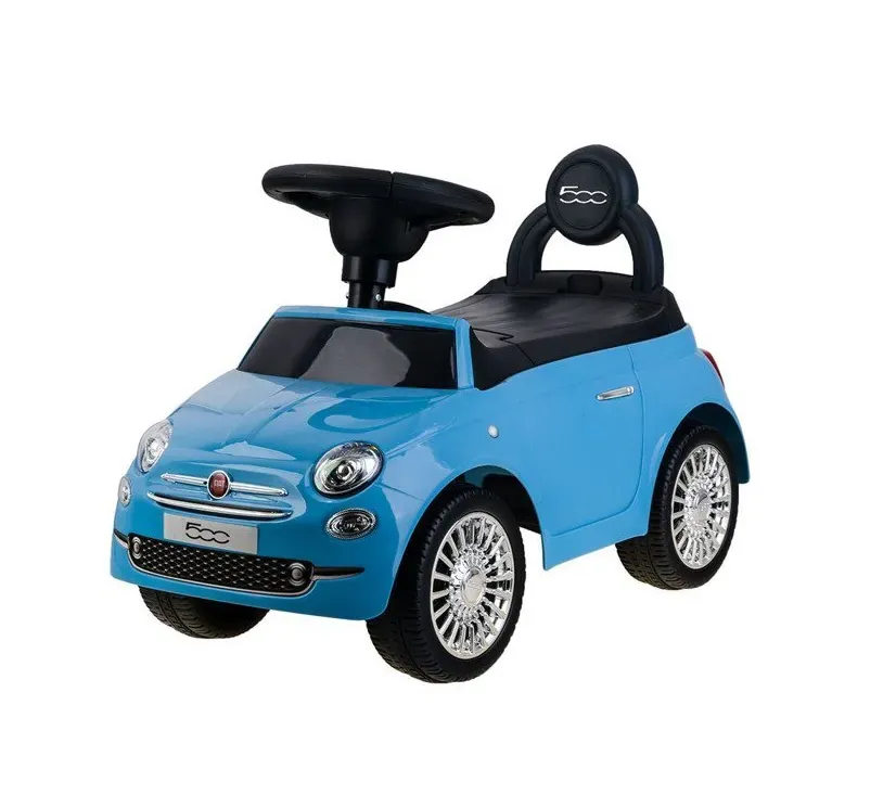 dječja guralica fiat 500 plava - slika 2