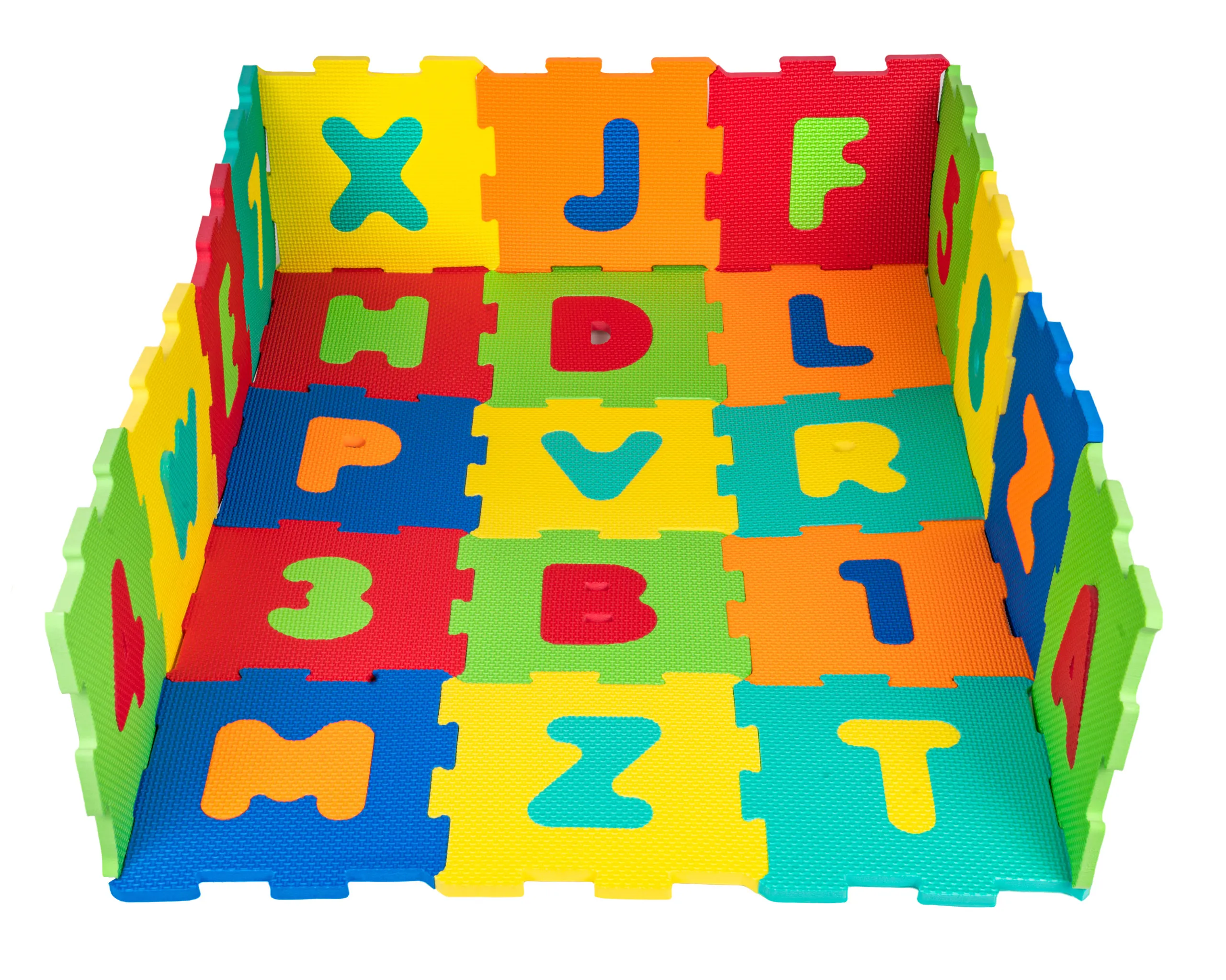 šarena puzzle podloga slova i brojevi 20x20cm - slika 4