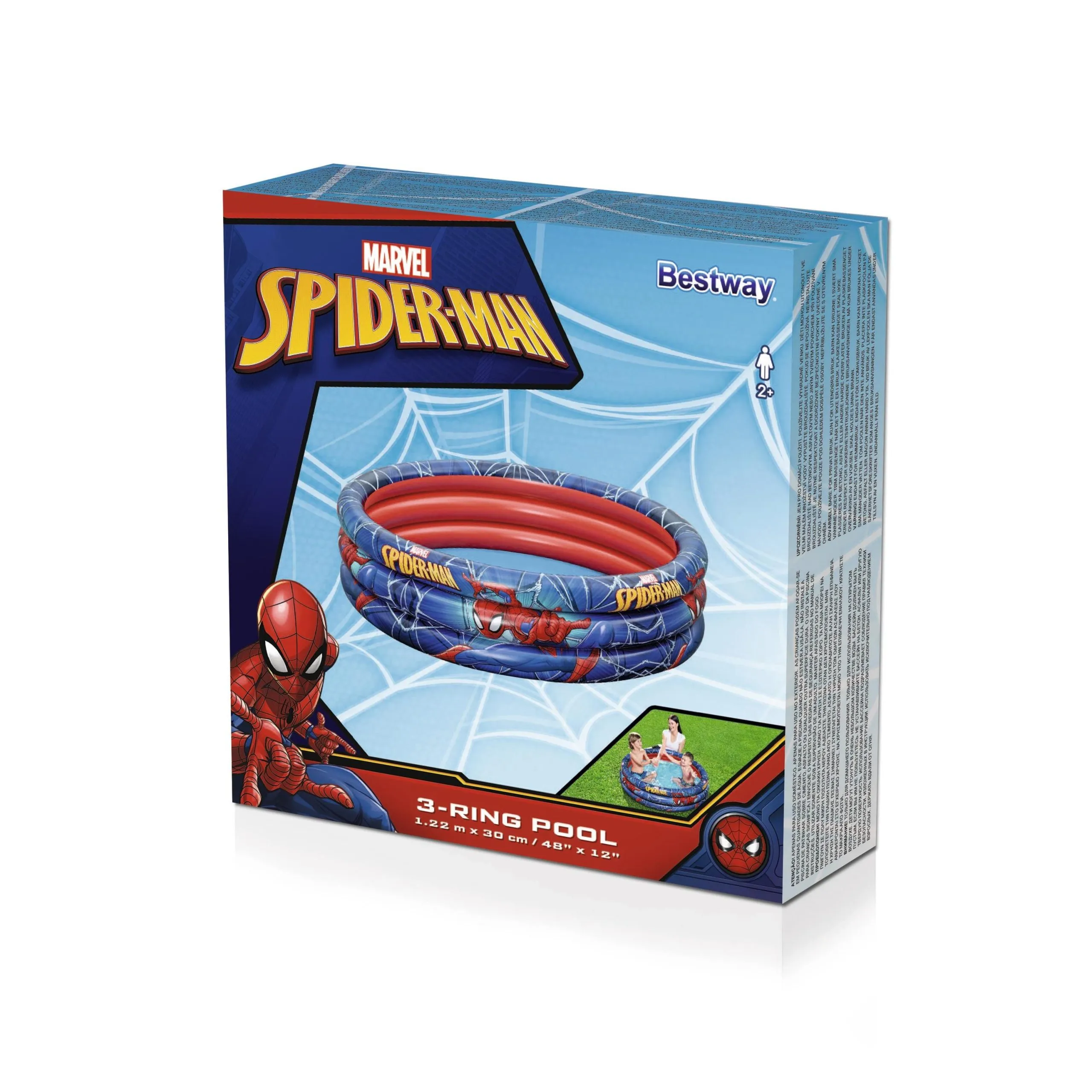 bestway 98018 dječji bazen na napuhavanje spider-man - slika 6
