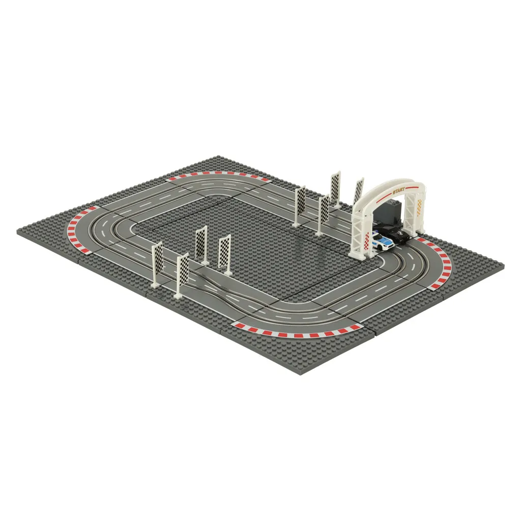 trkaća staza za policijski automobil 51x38,5 cm - slika 7