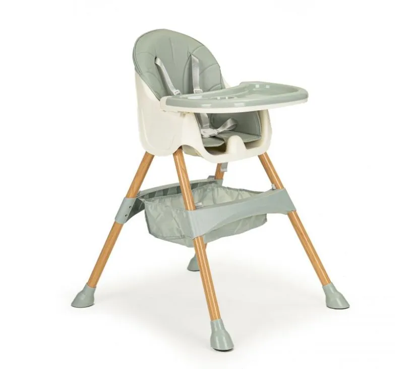 ecotoys hc-823 2u1 stolica hranilica zelena - slika 4