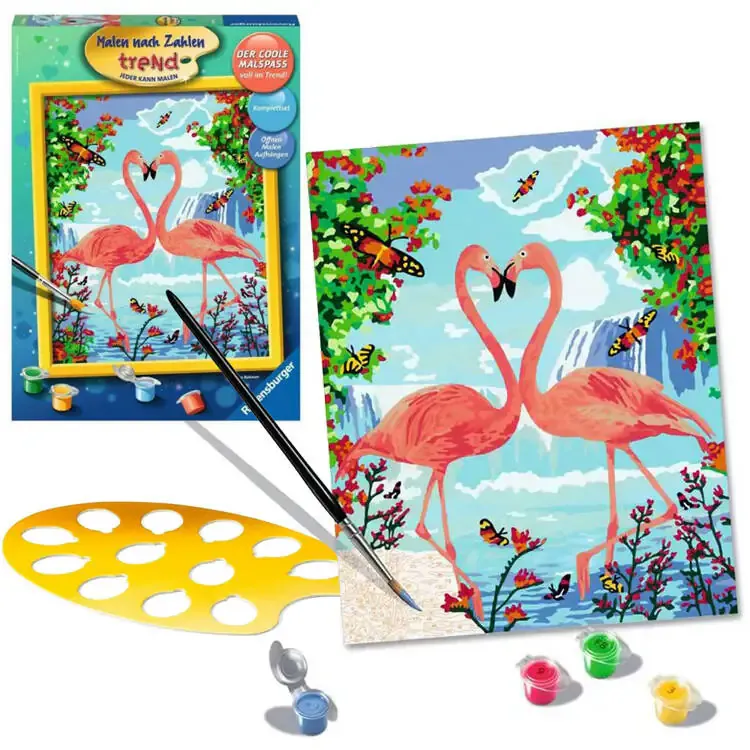 ravensburger bojanka "zaljubljeni flamingosi" - slika 2