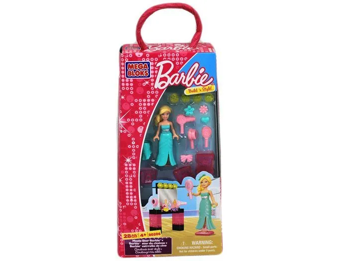 mega bloks barbie lutka 1kom. - slika 7