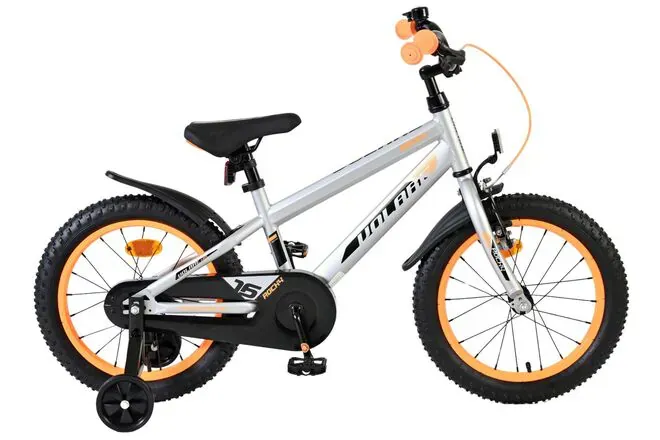 volare rocky dječji bicikl za dječake - 16" sivi - slika 2