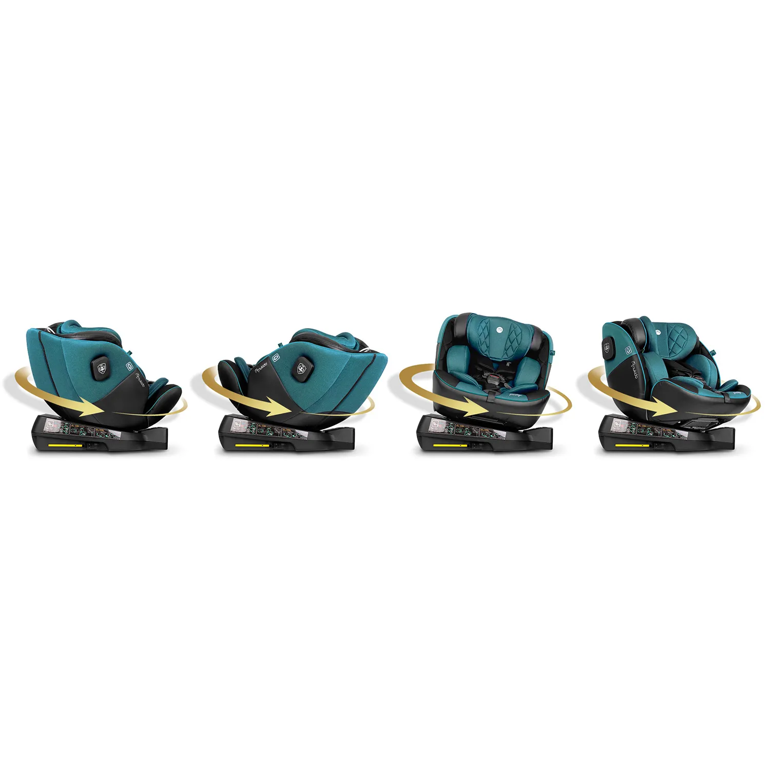 nukido prestige line crno-plava autosjedalica 0-36 kg isofix - slika 7