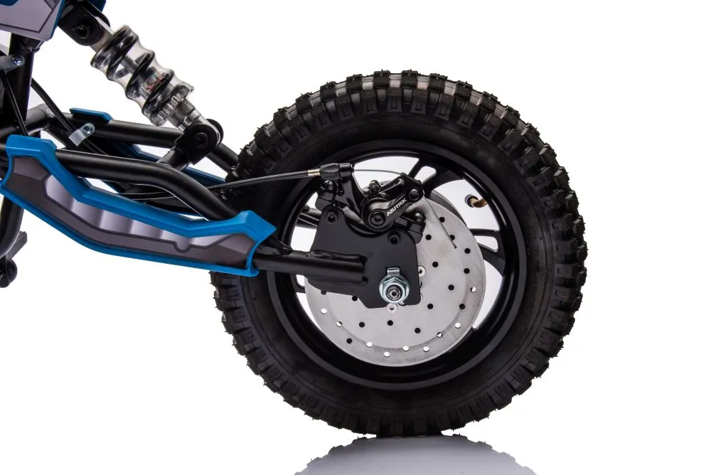 motocross motor na akumulator, plavi - slika 8
