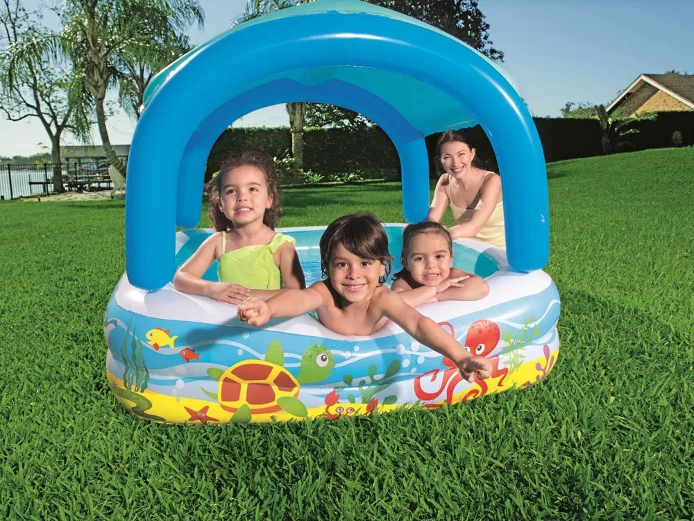 bestway dječji bazen s krovom147cm 52192 - slika 4