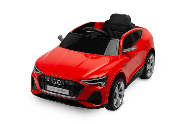 audi e-tron sportback, auto na akumulator, crveni - slika 2