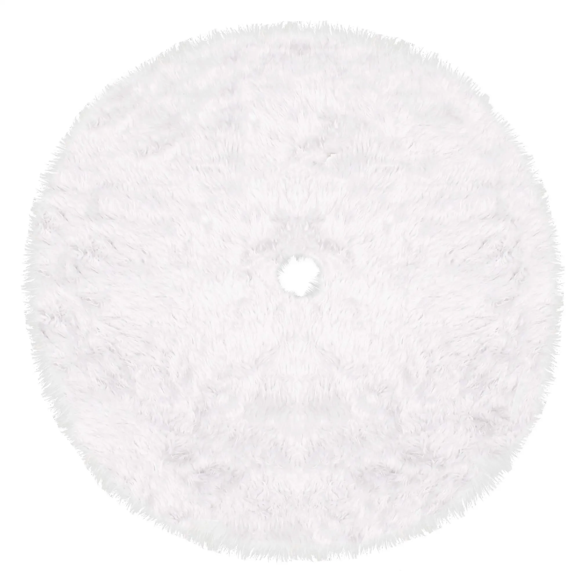 springos dekorativna podloga za bor, 95 cm, bijela - slika 5