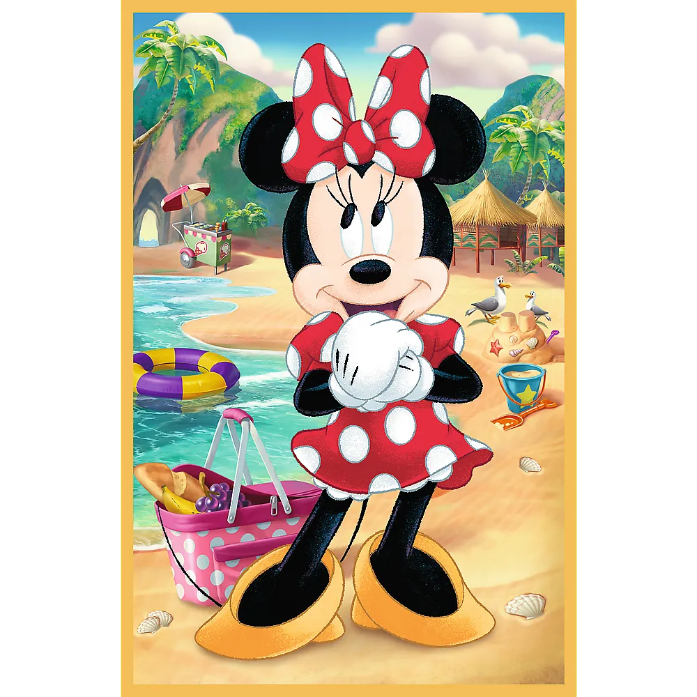 puzzle - 3x50 - miševi na odmoru disney trefl 34881 - slika 3
