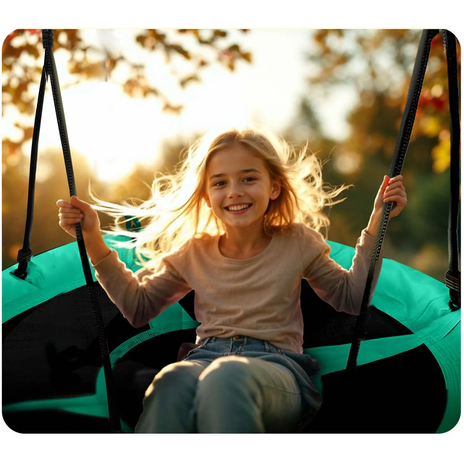 neo-sport swingo ljuljačka rodino gnijezdo, 120 cm - slika 7