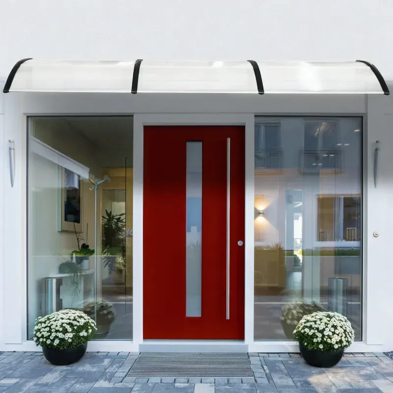 modernhome nadstrešnica, bijela, 120x100 cm - slika 9