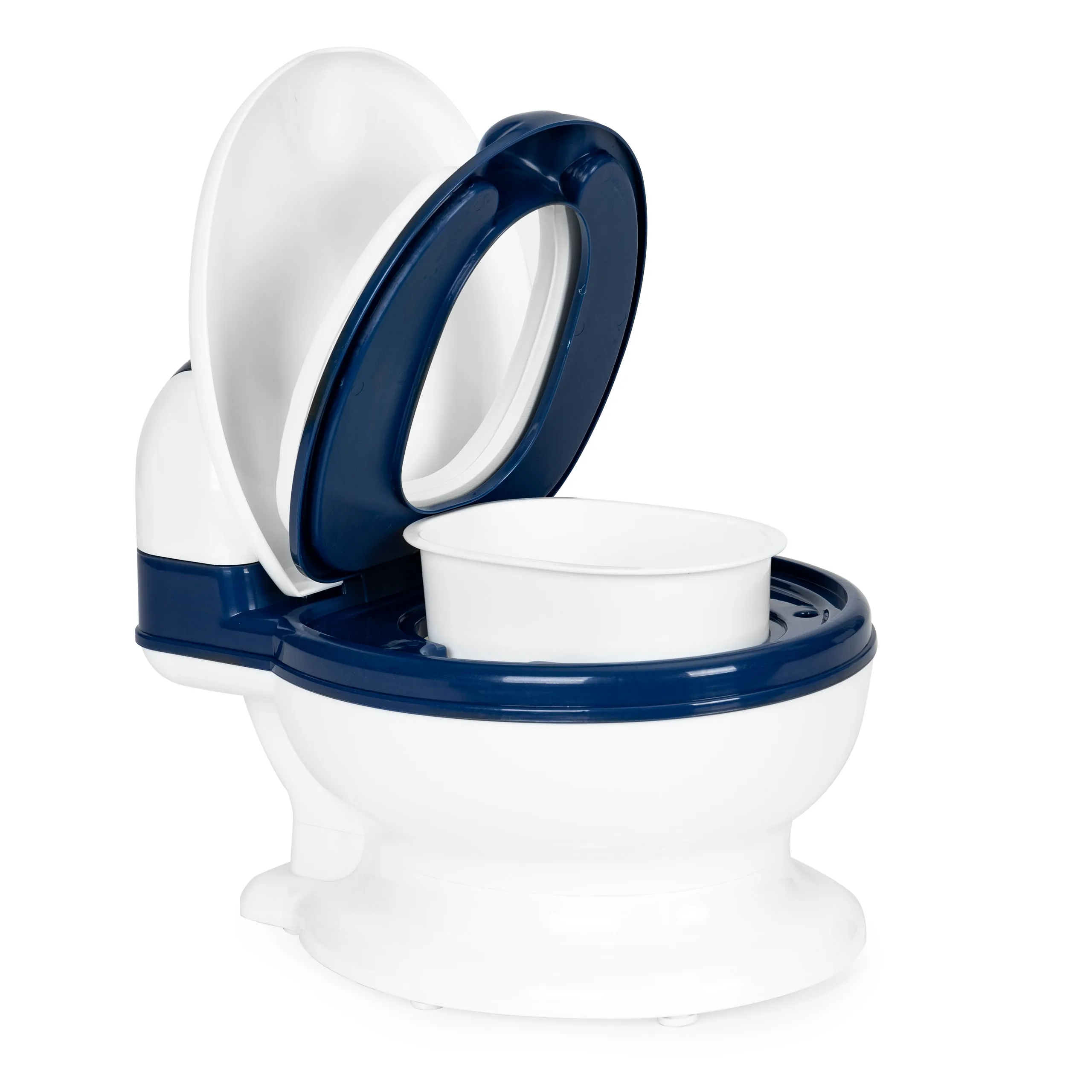 ecotoys wc kahlica bijelo-plava sa četkom za čišćenje - slika 6