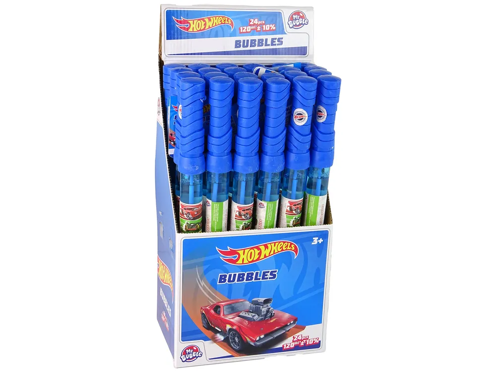 štapić na mjehuriće hot wheels 120ml plavi - slika 5