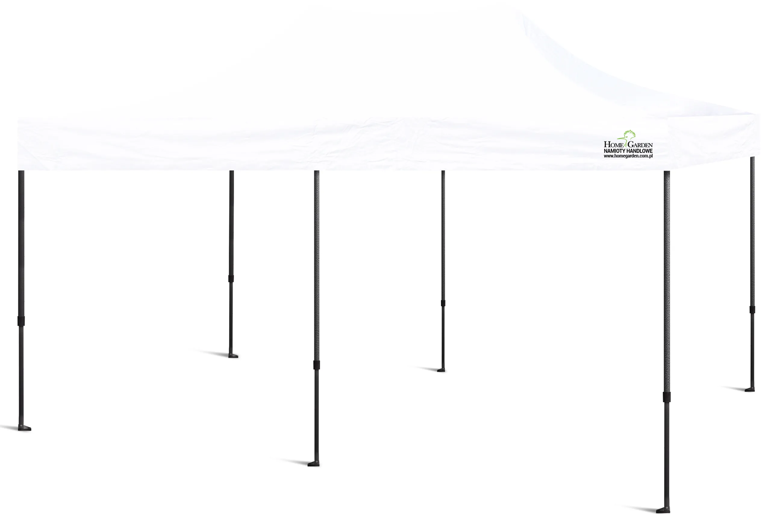 komercijalni šator 600 x 300 cm bijeli - slika 3
