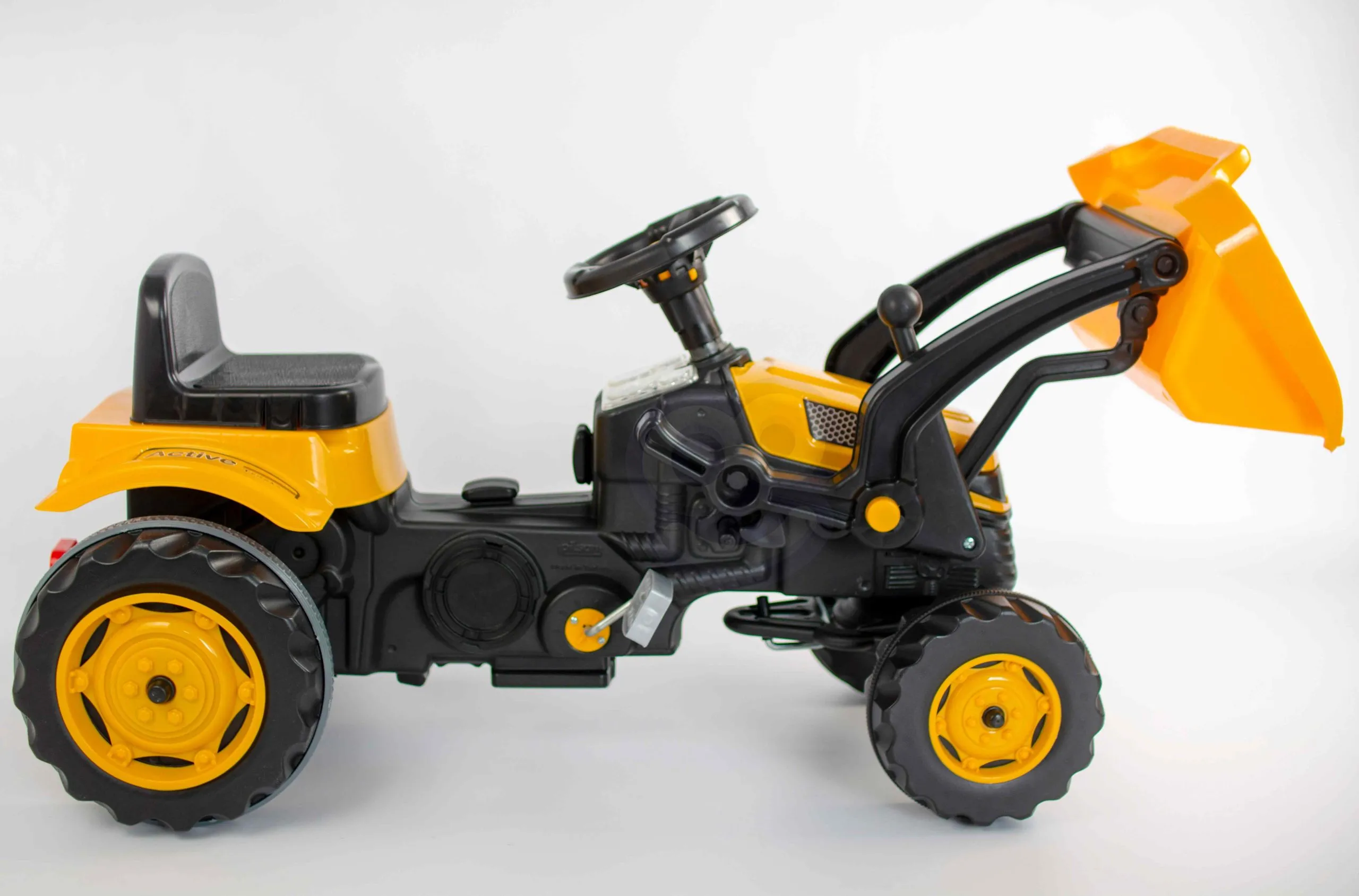 woopie žuti traktor na pedale - slika 8