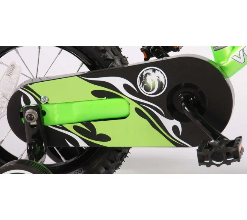 volare dječji bicikl - motor 12" zeleni - slika 7