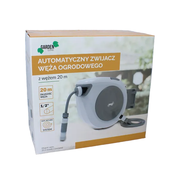 automatski kolut vrtno crijevo - 20 m - slika 6