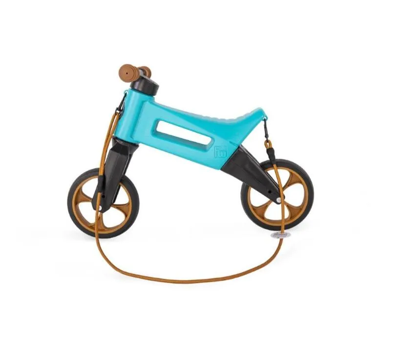 funny wheels tricikl super sport 2u1 tirkizni - slika 8