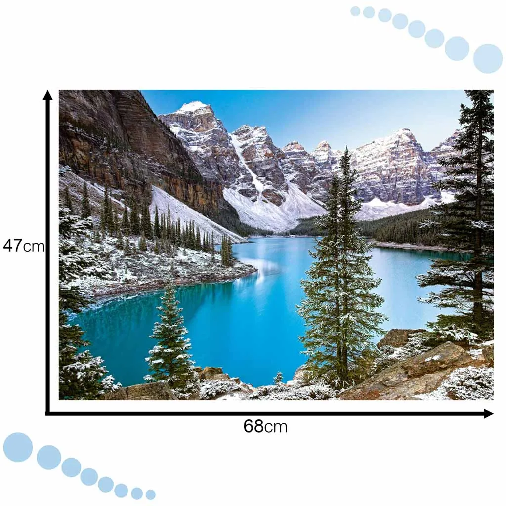 castorland puzzle jezero kanada 1000kom. - slika 6