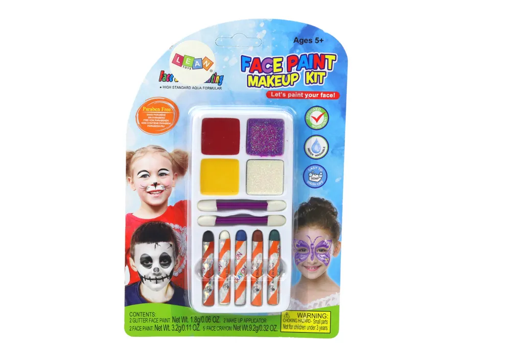 set za oslikavanje lica - svjetlucave boje - slika 4