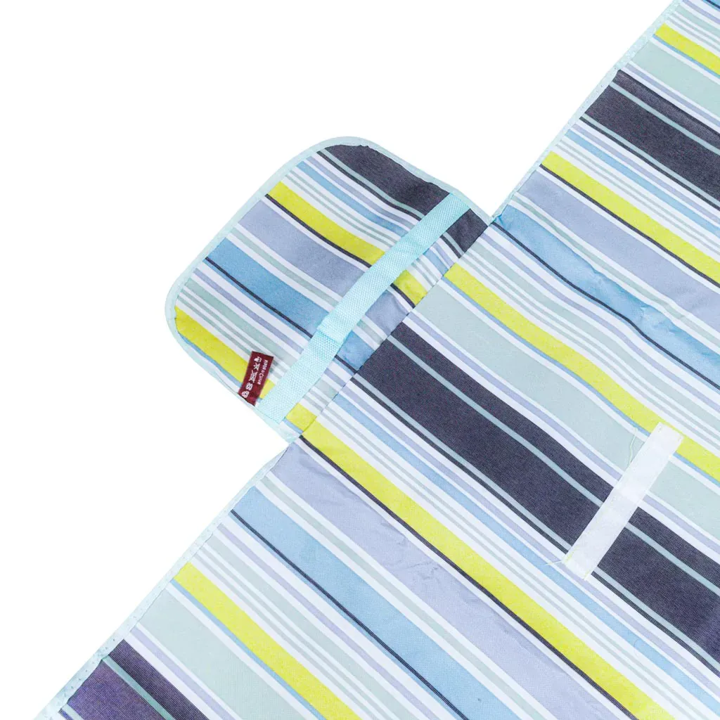 xxl prostirka za plažu 200x200cm zelena - slika 5