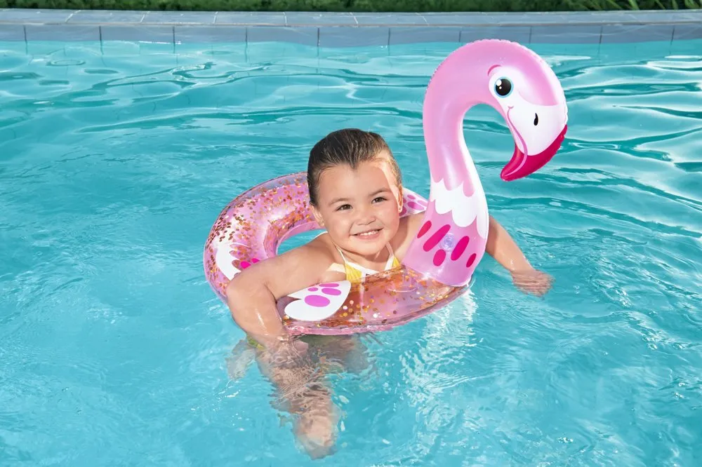 bestway dječji flamingo kolut 61 cm x 61 cm - slika 9