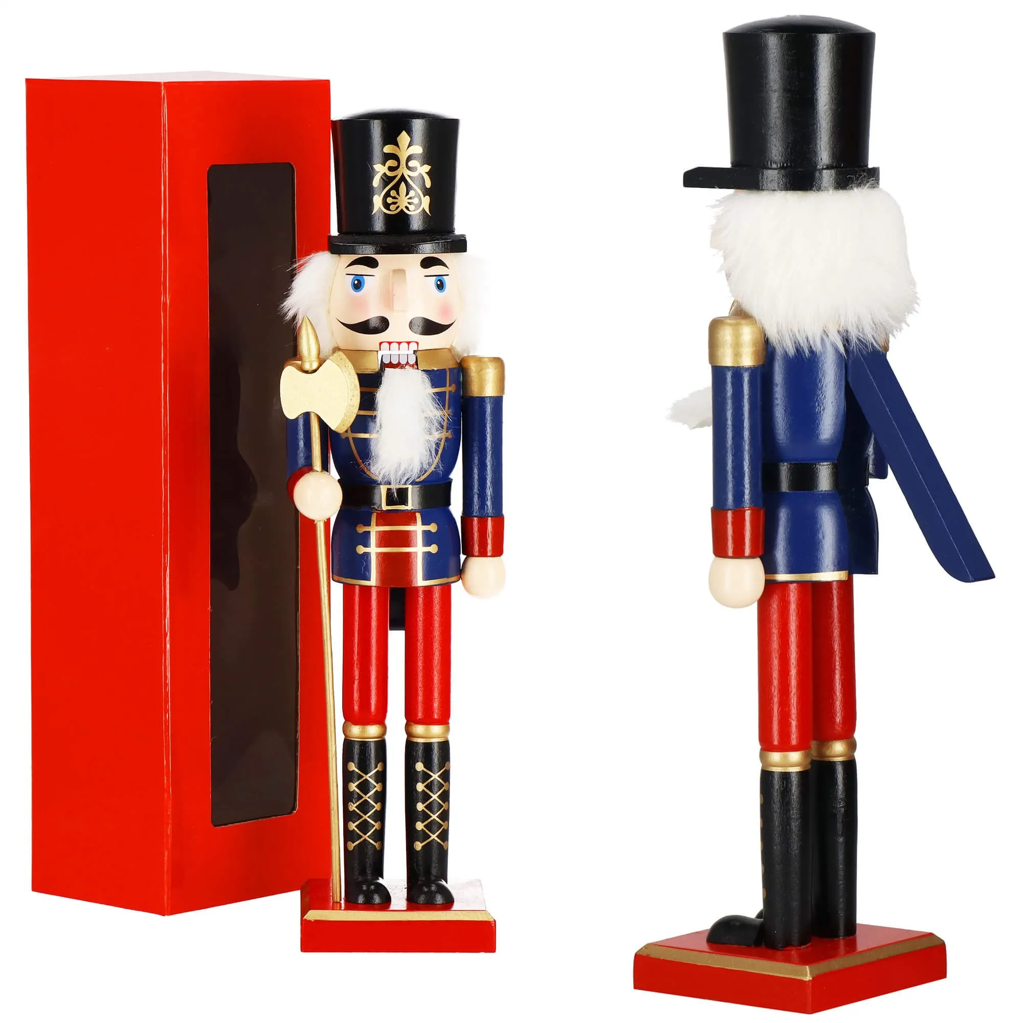 božićna dekoracija - figurica orašar, 38 cm - slika 9