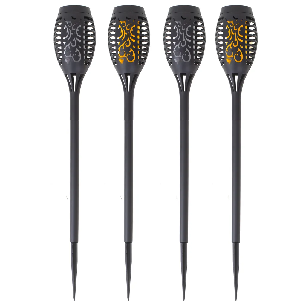 set 4 solarna led svjetla za vrt - slika 3
