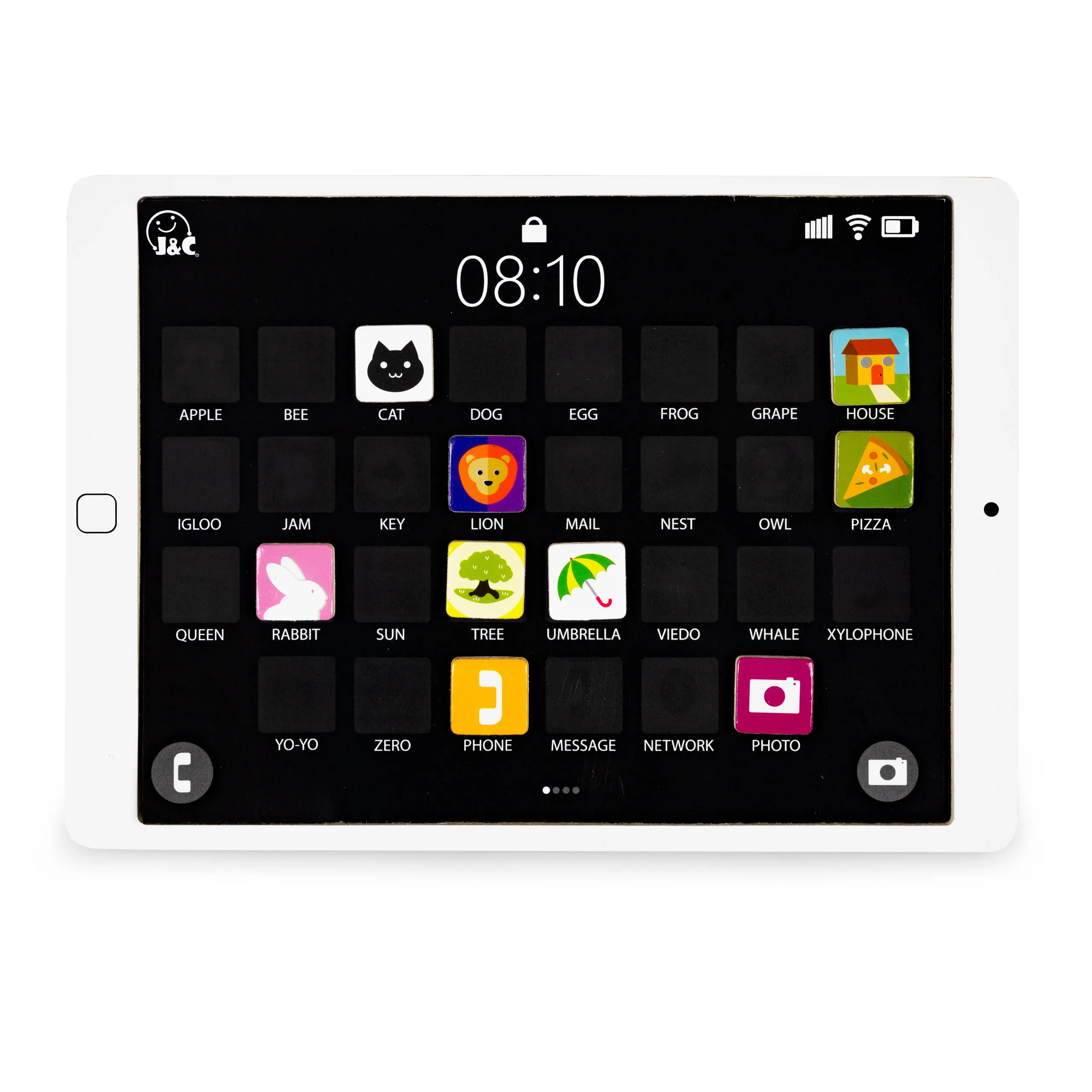 drveni edukativni tablet - slika 4