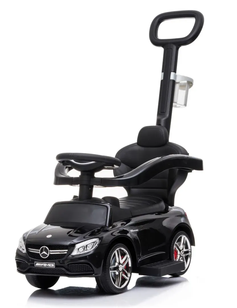 dječji mercedes c63 amg guralica crni - slika 2