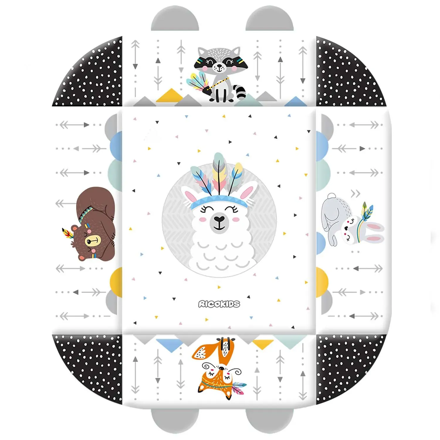 boho ricokids interaktivna edukativna prostirka 110 × 100 cm - slika 7