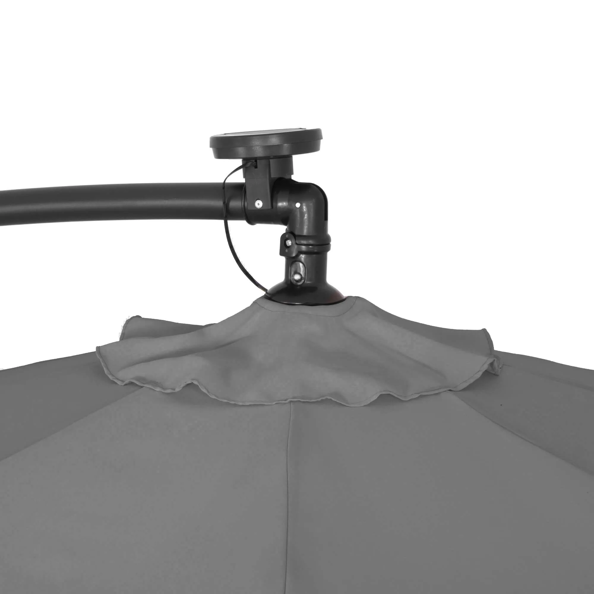 vrtni suncobran 300 cm grafit - slika 11