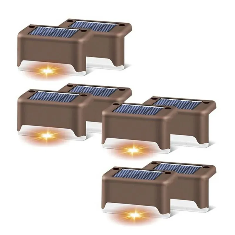 solarne svjetiljke u kutnom ploči 8 kom - slika 1