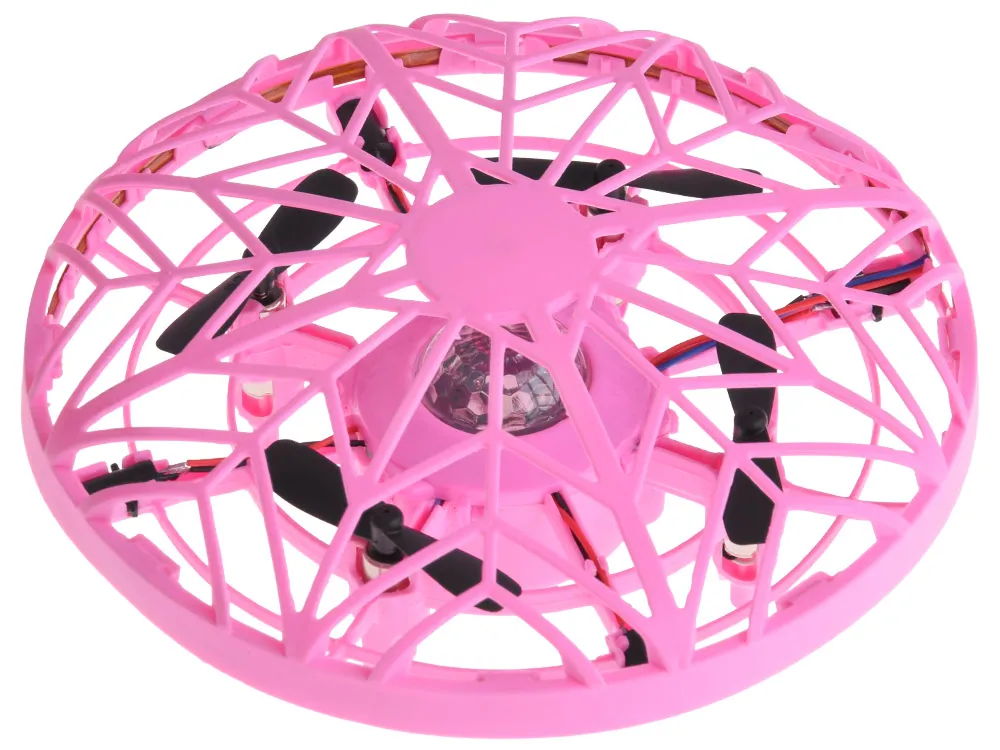 leteći disk dron s led svjetlom - slika 3