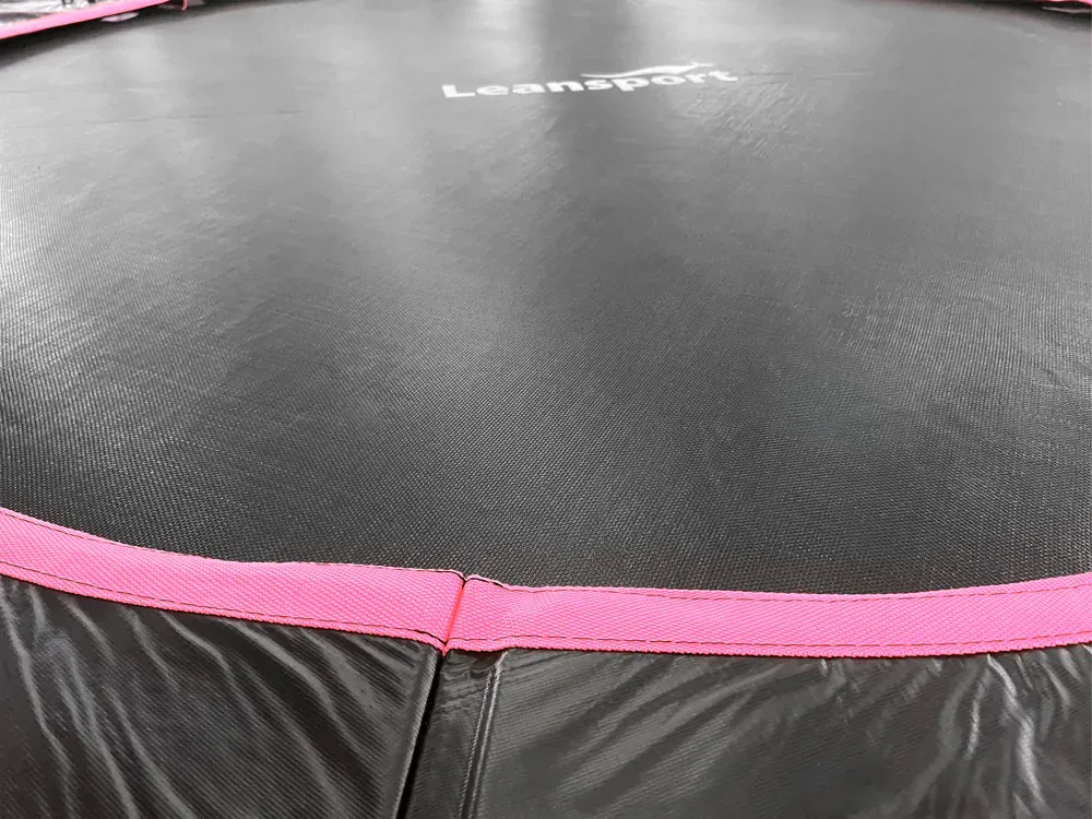 lean sport max trampolin crno-ružičasti 366cm - slika 4