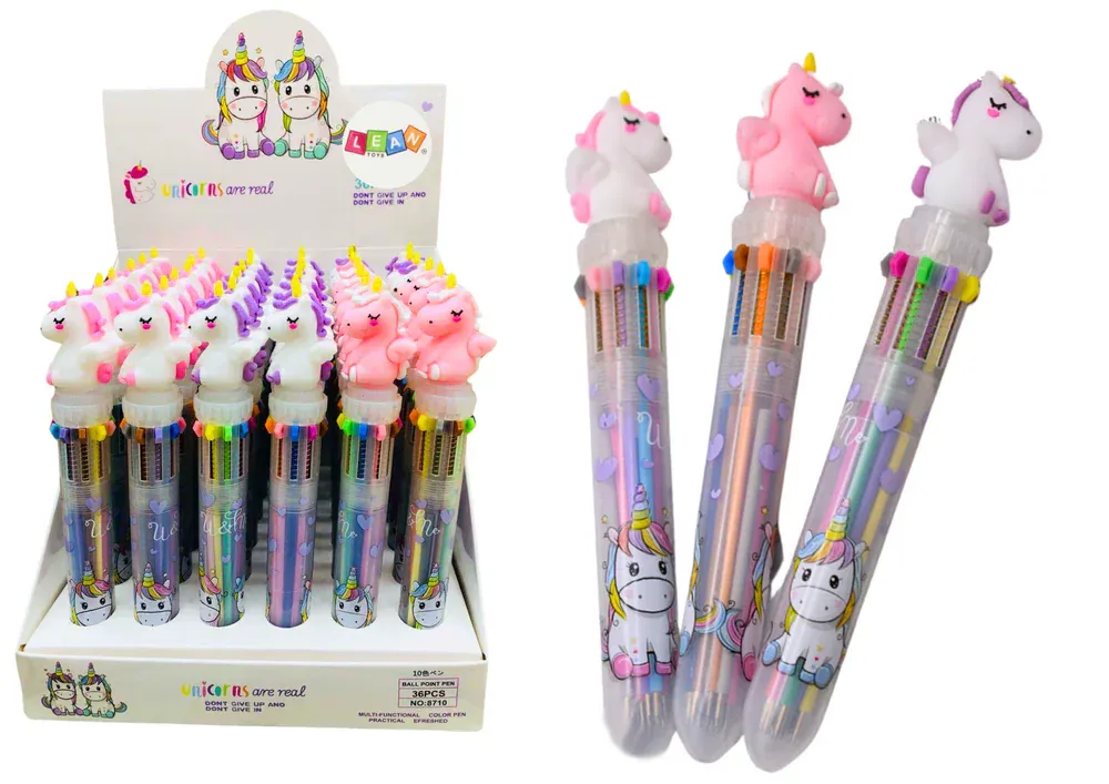 olovka sa 10 boja, unicorn - slika 2